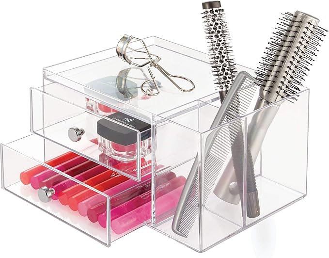 2 Drawers w/Side Organizer