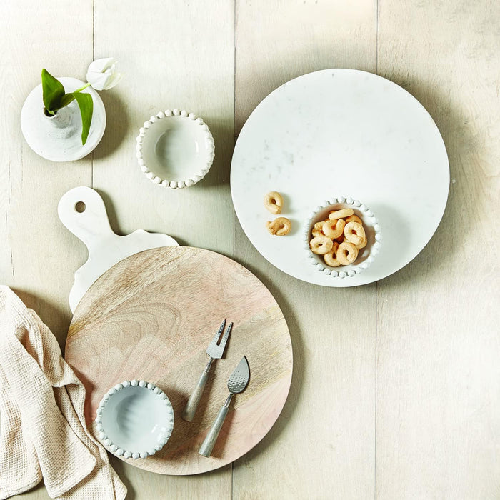 White Marble Lazy Susan