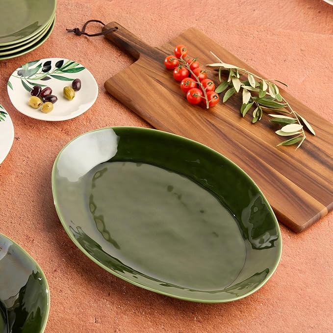 Verde Oval Platter