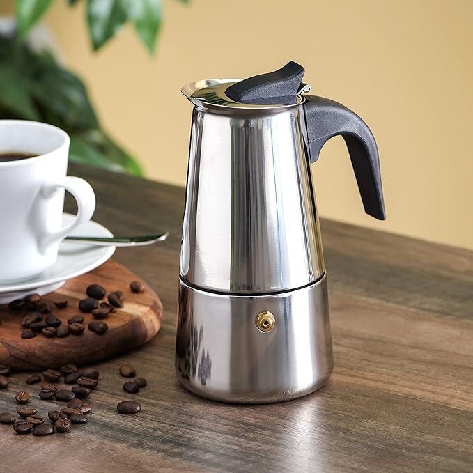 Stainless Steel Espresso Maker