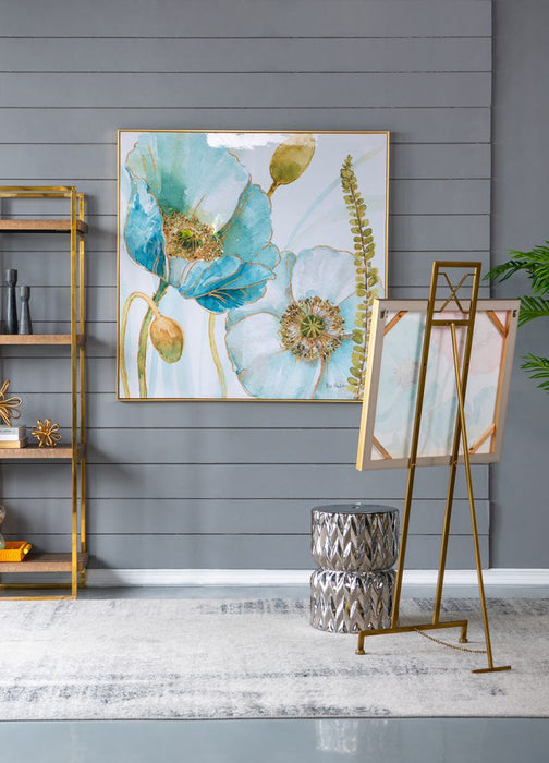 Jayme Gold Floor Easel