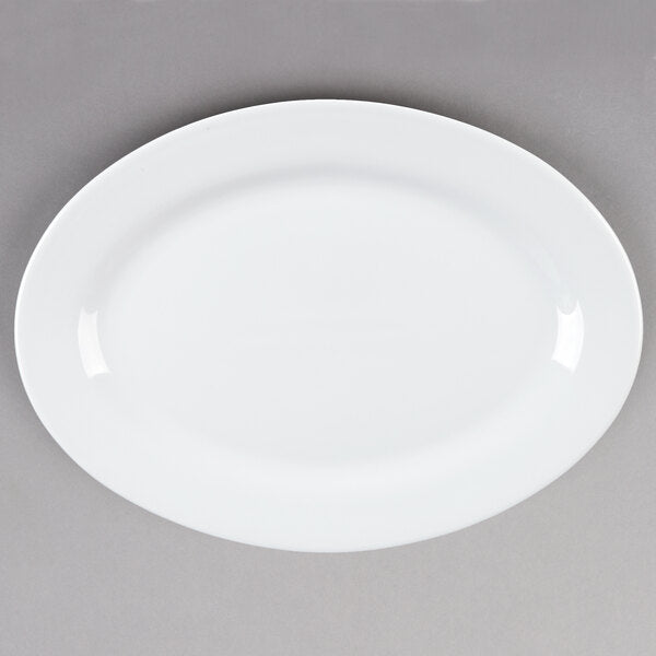 Rolled Edge Oval Platter - Large