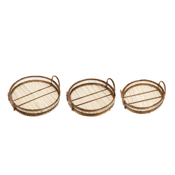 Woven Bamboo Tray