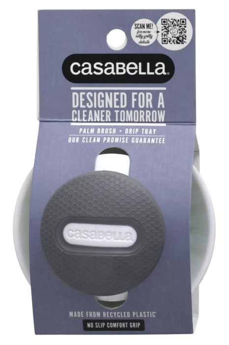 Casabella Palm Brush With Holder