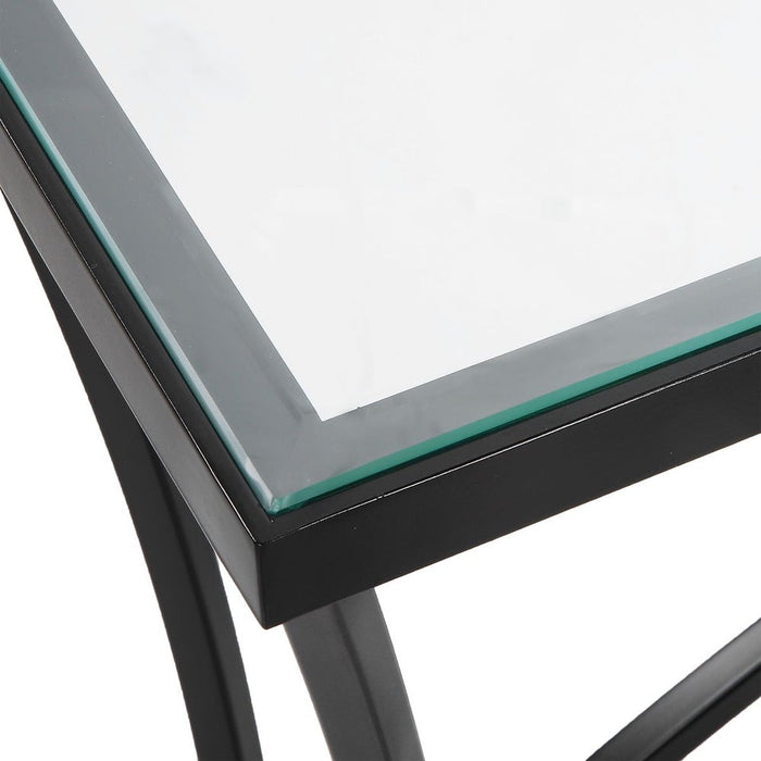 Alayna Console Table - Black