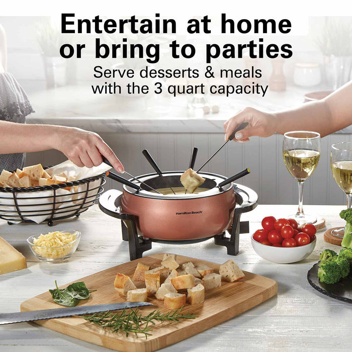 2.8L Hamilton Beach Fondue Pot