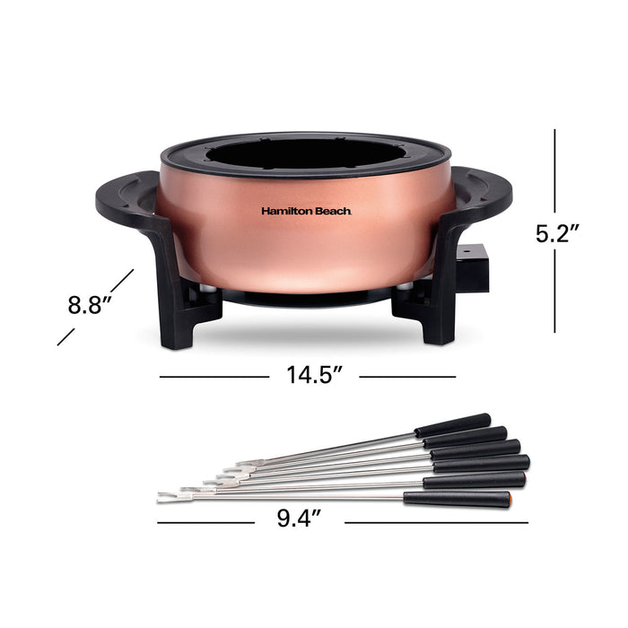 2.8L Hamilton Beach Fondue Pot