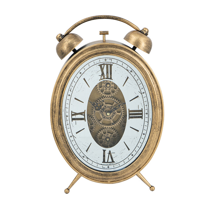 Vintage Table Gear Clock