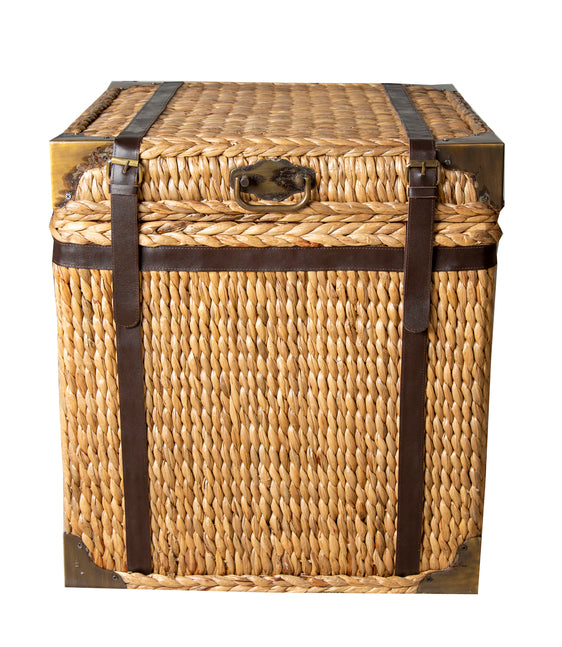 Seagrass Side Table w/Storage