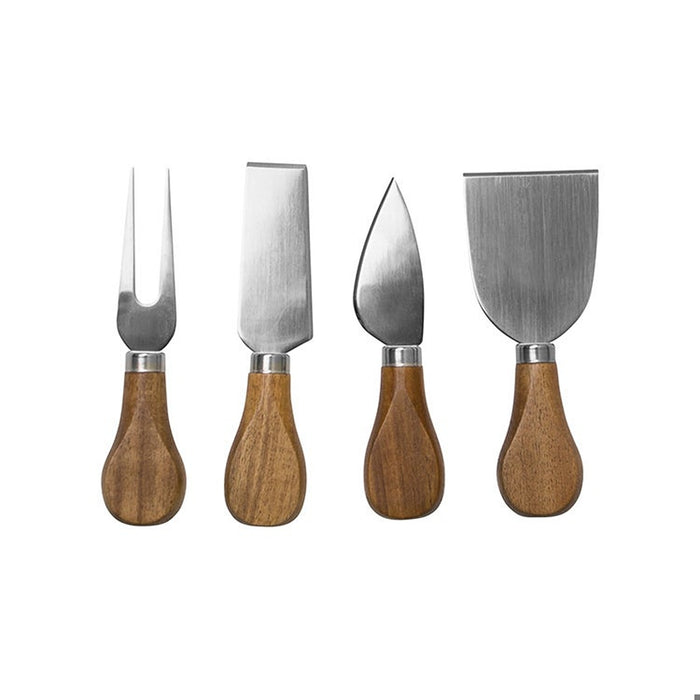 Cassie Acacia Cheese Knives Set