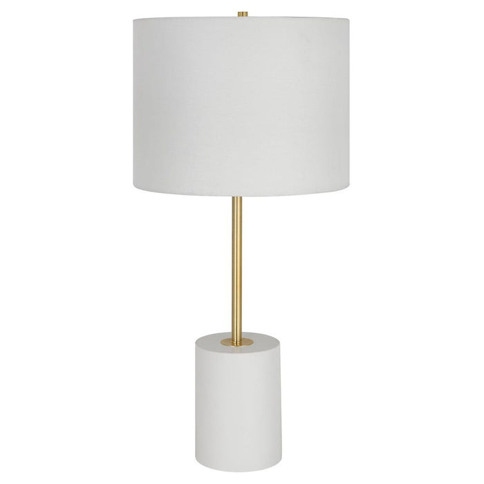 White and Gold Table Lamp
