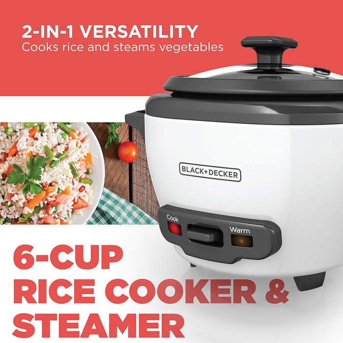 Black & Decker 6 Cup Rice Cooker
