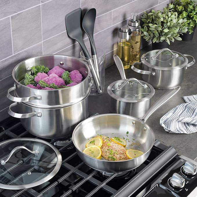 Aiden 10pc. Cookware Set