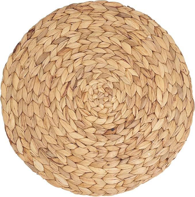 Water Hyacinth Straw Placemats Set