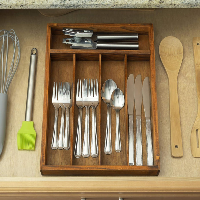 Pine Cutlery Tray