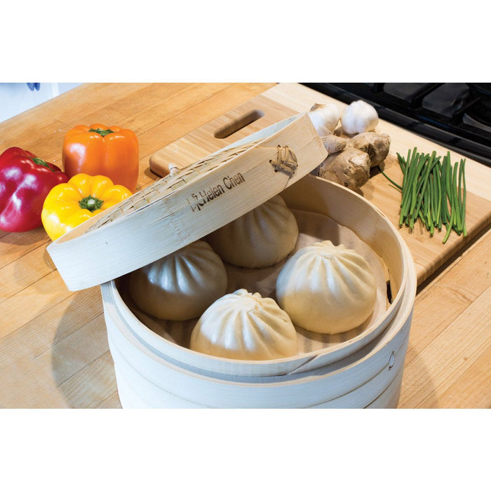 Helen's Asian Kitchen Bamboo Steamer with Lid