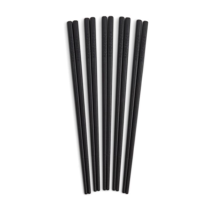 5Pk. Black Fiberglass Chopstix