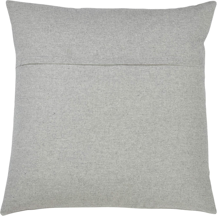 Pintucked Grey Down Pillow
