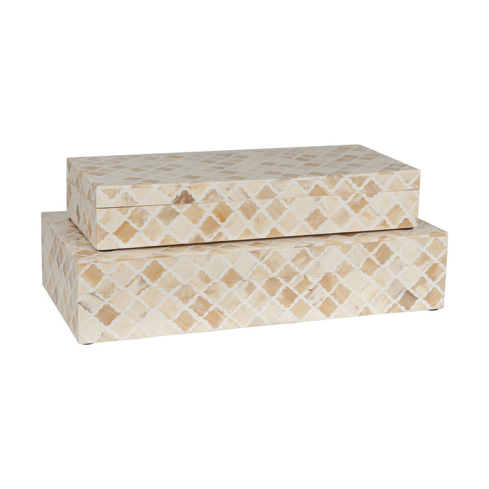 Rhea Decor Box - White
