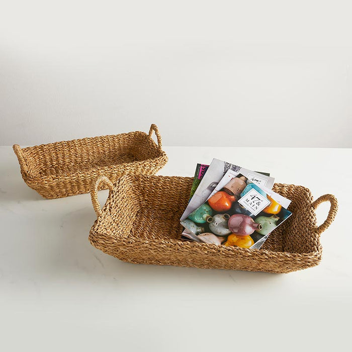 Seagrass Basket - Rectangle Tray