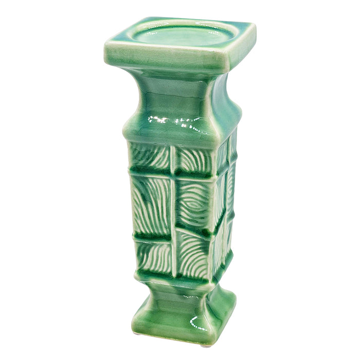 Blue/Green Candle Holder