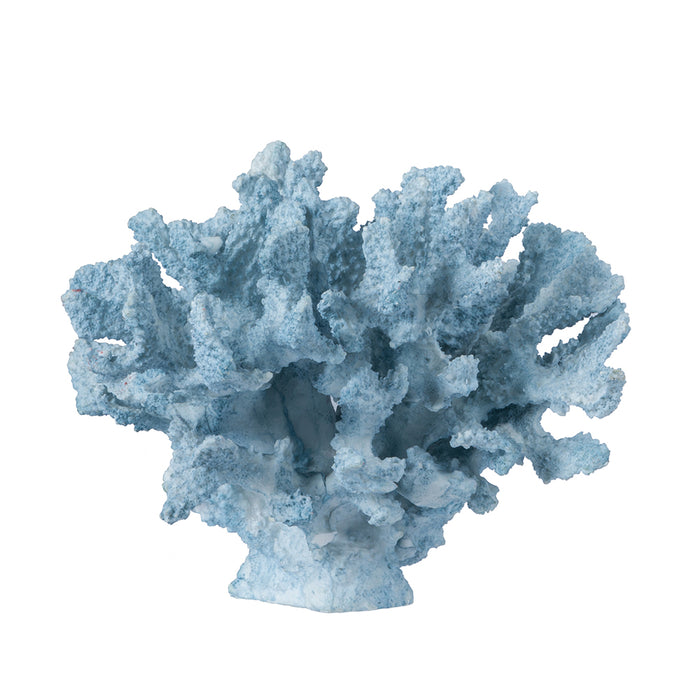 Polyresin Blue Faux Coral