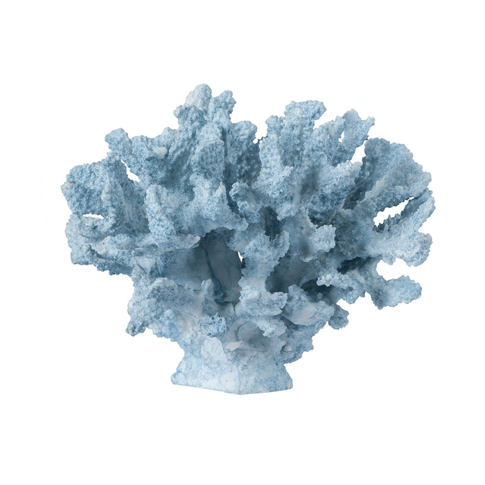 Polyresin Blue Faux Coral