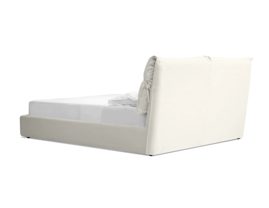 Plume Bed - Cream Linen
