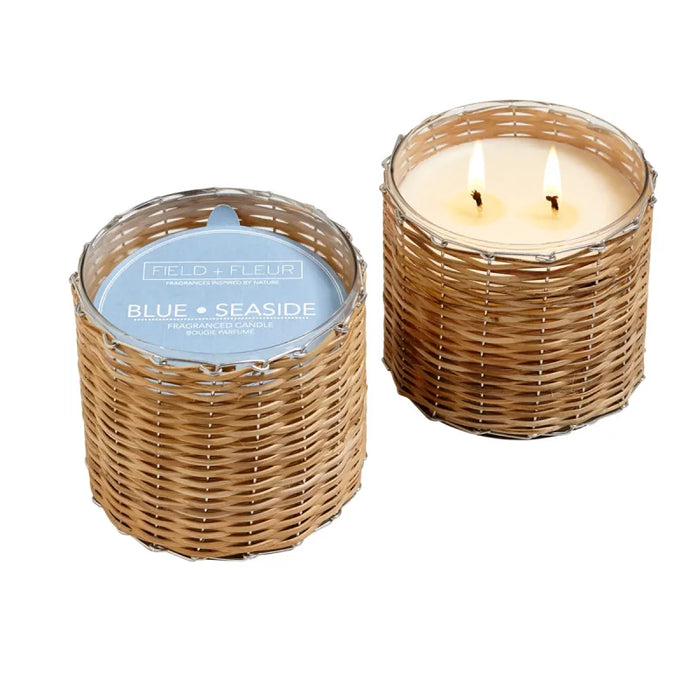 Blue Seaside 2-Wick Candle