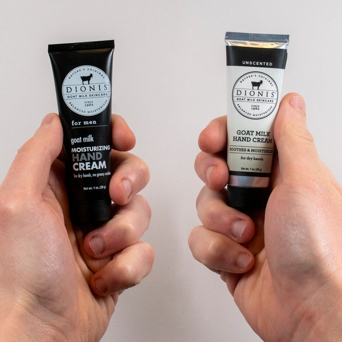 Men's Fresh Goat Milk Hand Cream Duo