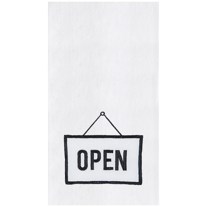 Double Sided Open/Closed Kitchen Towel