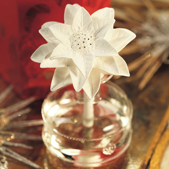 Grand Casablanca Poinsettia Porcelain Diffuser