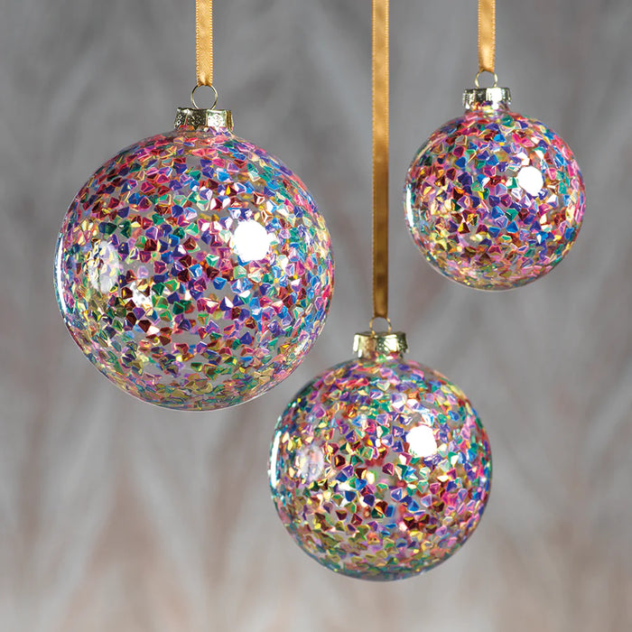 Multicolor Sequin Ornament - Large
