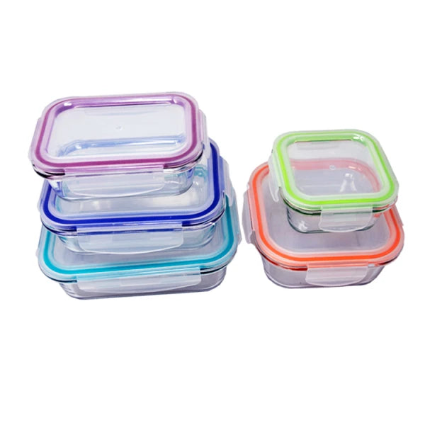 10-Piece Glass Container Set