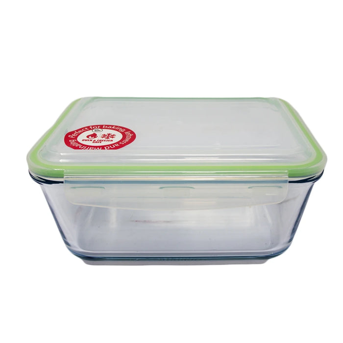 12.5-Cup Square Glass Container