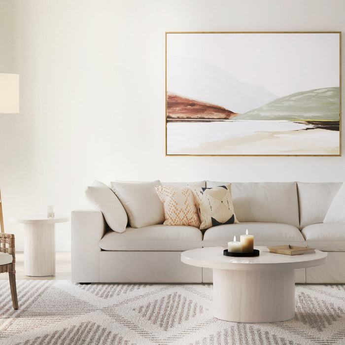 Zane Coffee Table - White Wash