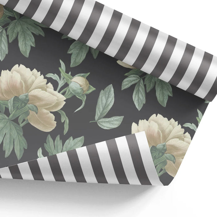 Classic Peony Gift Wrap Sheet Set (Set of 3)