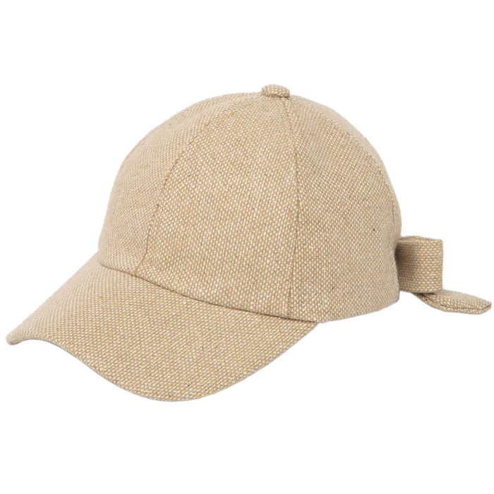 Shimmer Cap w/Bow Tie
