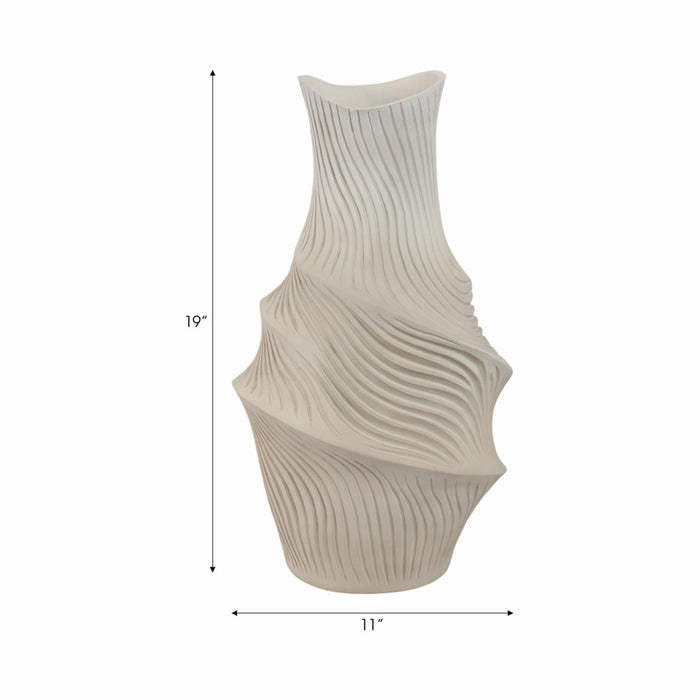 Lommel Carved Vase