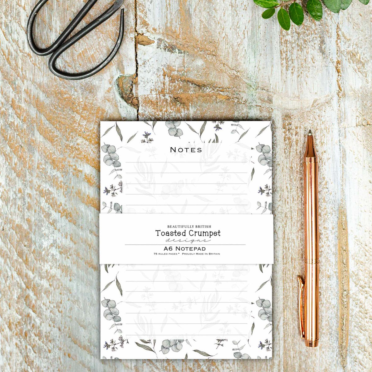 Eucalyptus A6 Jotter Notepad — BDC Living
