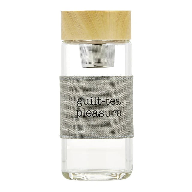 Guilt Tea Glass Tea Infuser