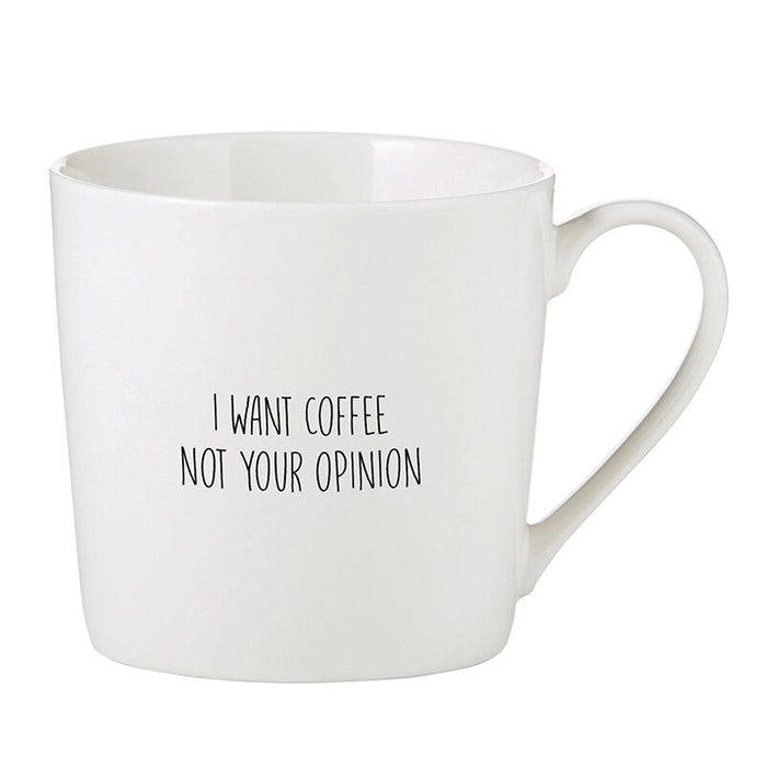 I Want Coffee Cafe Mug