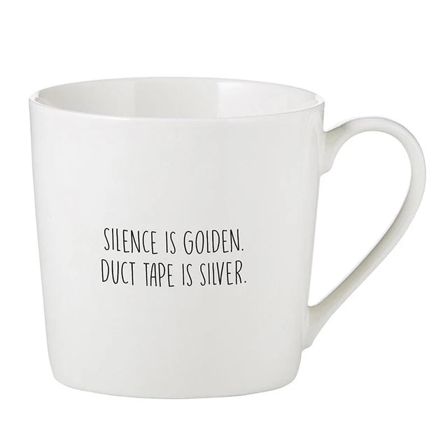Silence Is Golden Ceramic Mug