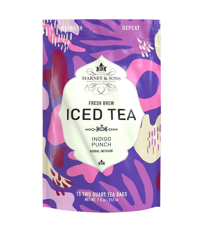 Indigo Punch Iced Tea Bag — BDC Living
