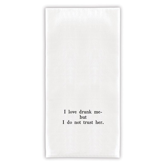 Face to Face Thirsty Boy Towels - I Love Drunk Me
