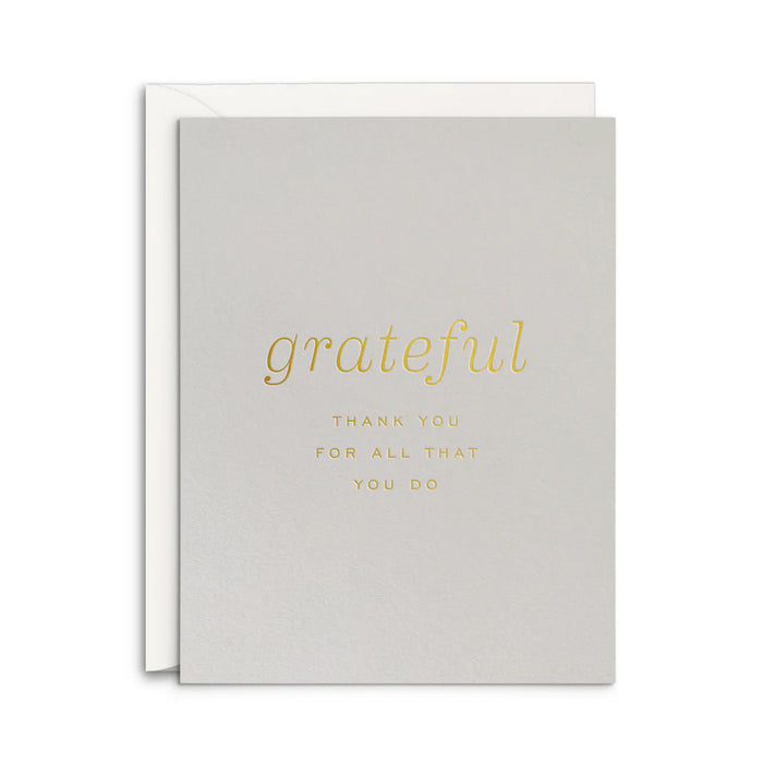 Grateful All Do Greeting Card