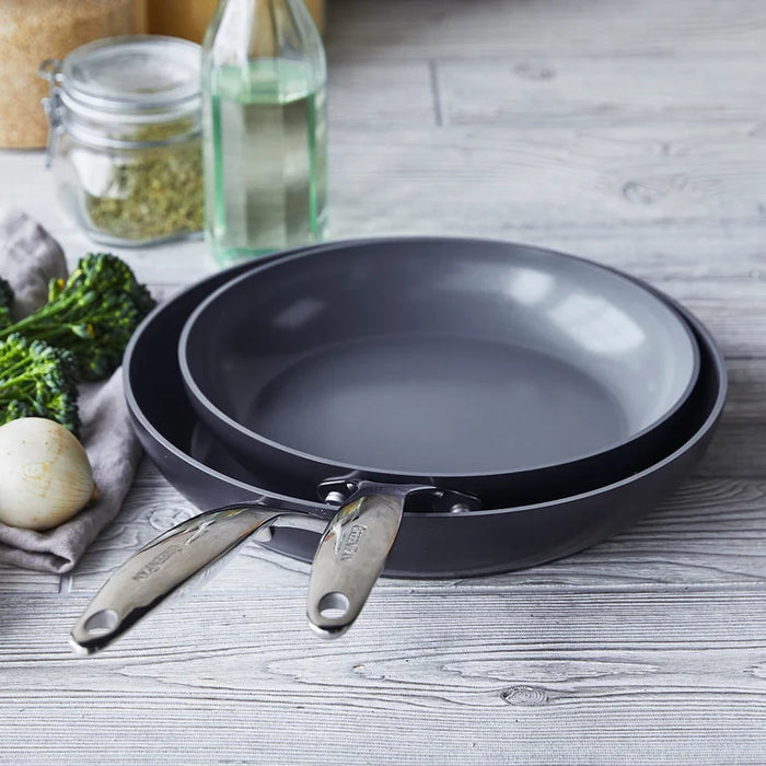 GreenPan Valencia Pro Healthy Ceramic Nonstick 2-Piece Frying Pan Set