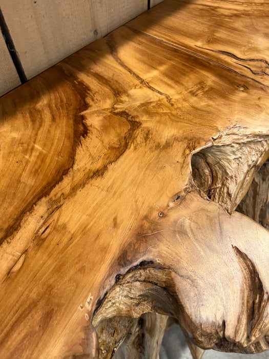 Teak Root Console