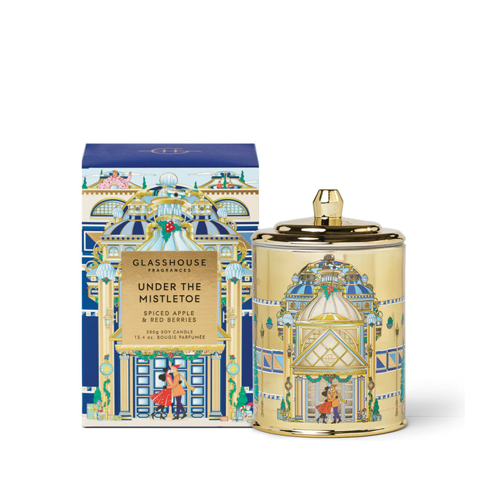 Under The Mistletoe Christmas Candle