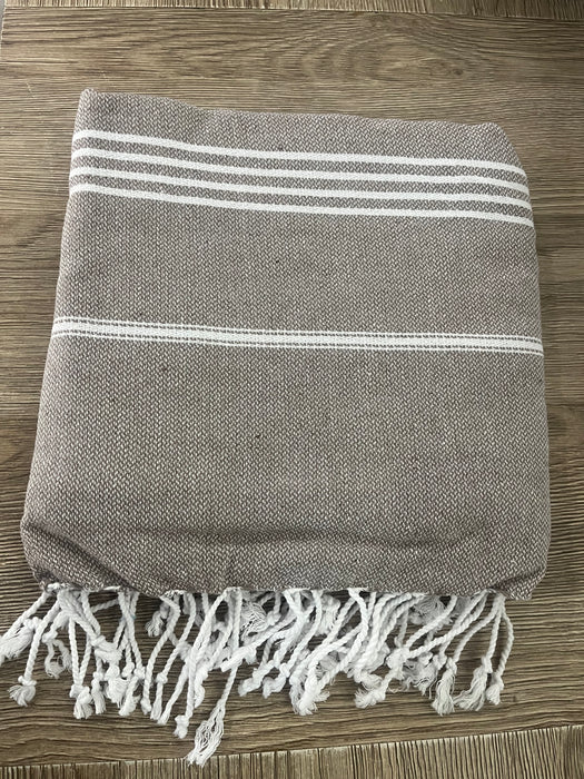Turkish Towel - Brown